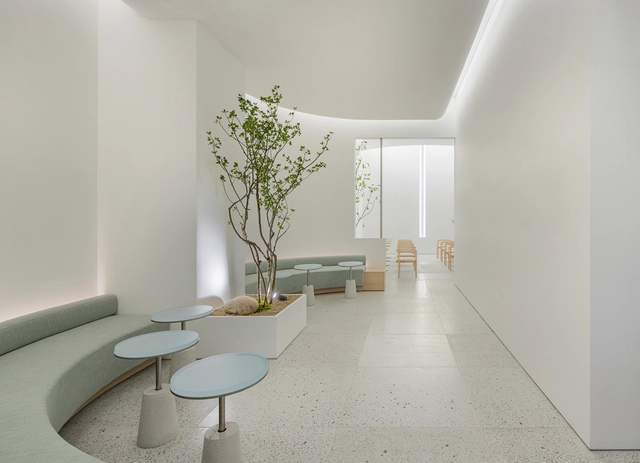 Sage VIP Lounge / LABOTORY - Interior Photography, Hospitality Interiors, Table, Lighting