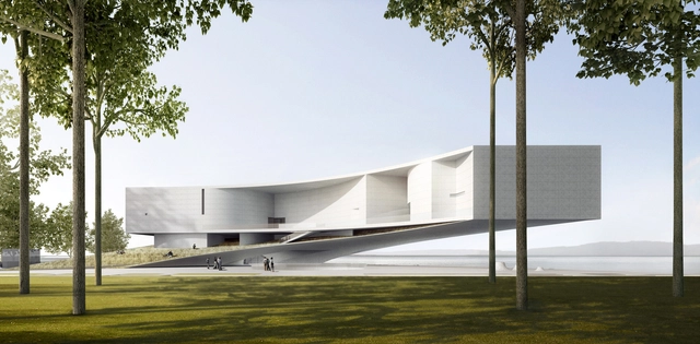 A Low-Tech Office Building and a Vineyard Hotel: 14 Unbuilt Commercial Projects Submitted by Established Firms - Featured Image