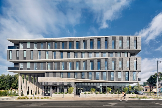 Arrive East Austin Hotel / Baldridge Architects - Exterior Photography, Retail 