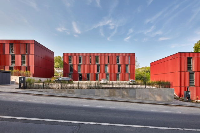 Variowohnen Wuppertal Student Housing / ACMS Architekten - Exterior Photography, Student Hall