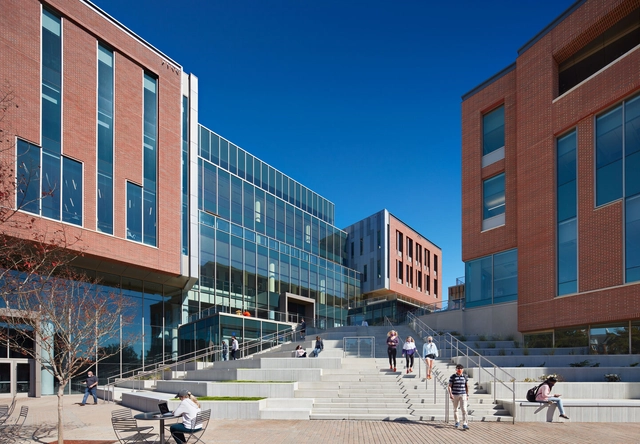Clemson University Wilbur O. and Ann Powers College of Business / L3SP + LMN Architects  - Exterior Photography, University, Facade