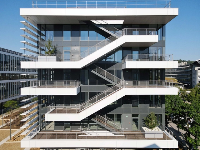 Edificio Jardín Urbano / Valode & Pistre - Planos, Edificio De Oficinas