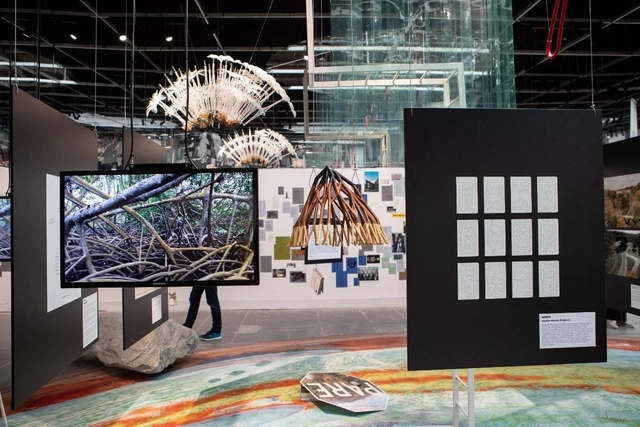 Atelier Marko Brajovic explora raízes de manguezais em instalação na Bienal de Veneza 2021 - Imagem de Destaque