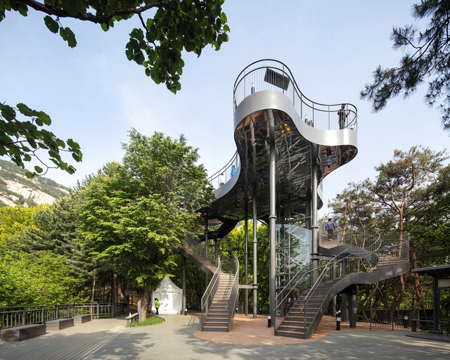 Imagination Circle / UnSangDong Architects - Exterior Photography, Installations & Structures, Stairs