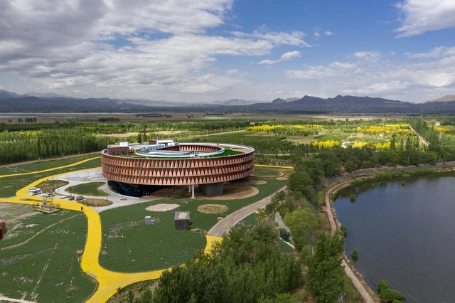 中国怀来湿地博物馆 / 天友设计 - 建筑图, 博物馆