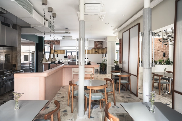 Sight Coffee and Dine / FORM Bureau - Interior Photography, Restaurant, Kitchen, Table, Chair