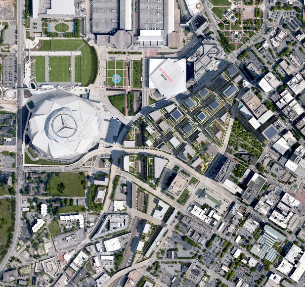 Foster + Partners apresenta plano diretor para Atlanta, EUA - Imagem de Destaque