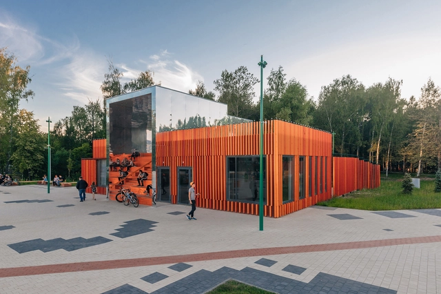 Gaidar Cultural and Recreational Park / IRGSNO - Exterior Photography, Heritage, Facade