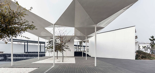 Shandong Zhongguancun Pharmaceutical Science and Technology Industrial Park Phase II / Chinese and German Hang Architectural Design - Interior Photography, Urban & Land Use Planning, Facade