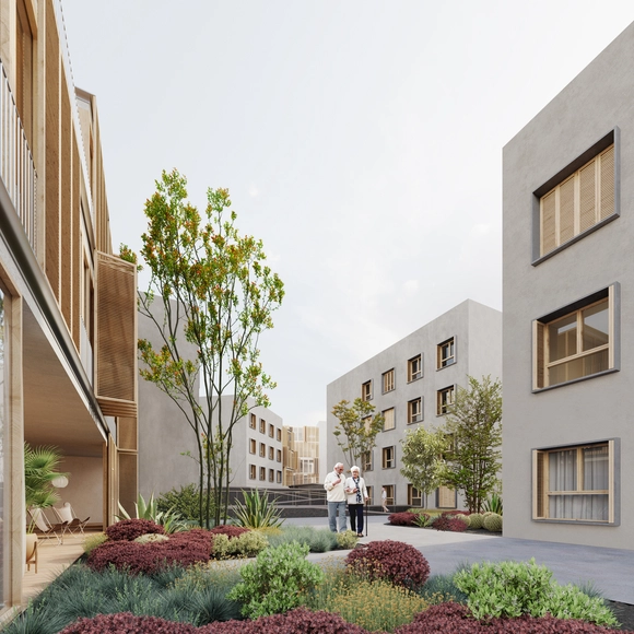Burgos & Garrido Arquitectos diseñan una Residencia Insular de Mayores y Centro de Estancia Diurna en La Palma - Imagen Principal