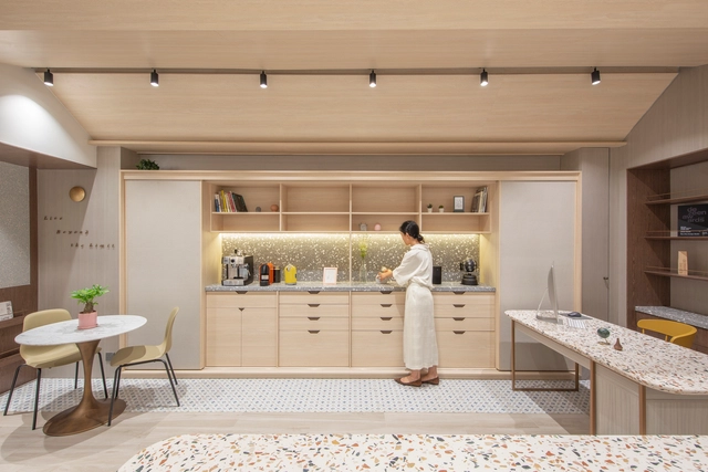 Sim-Plex 设计工作室 / Sim-Plex Design Studio - 室内图, 公寓室内设计, 厨房, 台面