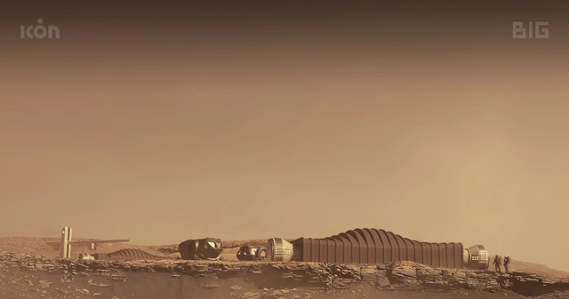 BIG, NASA e ICON revelan instalaciones de investigación construidas con impresión 3D para Marte - Imagen Principal