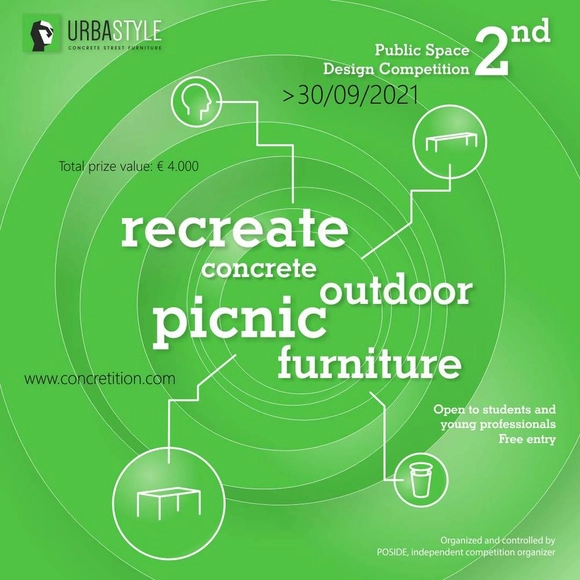 Open call: “Recreate Concrete Outdoor Picnic Furniture”, Public Space Design Competition - Featured Image