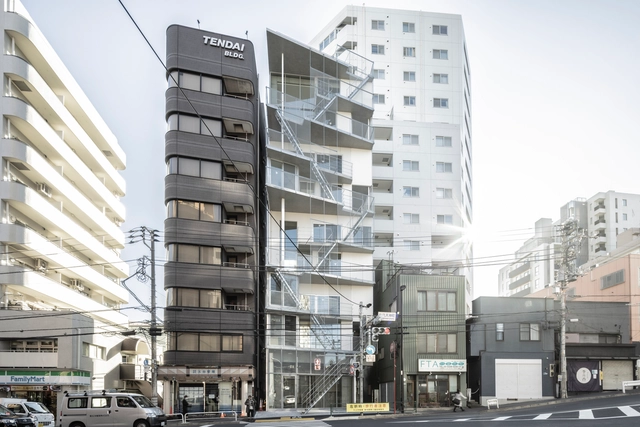天神町共享住宅 / Spatial Design Studio + A Studio + Tailand - 建筑图, 居住建筑