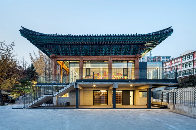 Yeodamjae Library / Emer-sys - Exterior Photography, Renovation, Facade