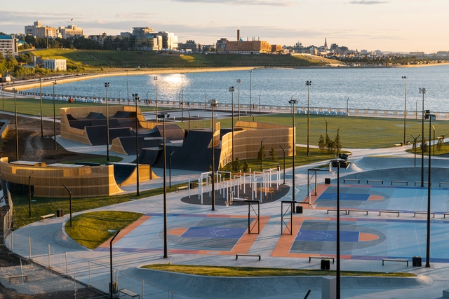 URAM极限公园 / Legato Sports Architecture - 建筑图, 体育建筑