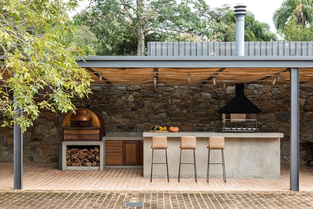 15 casas con sus propios hornos a leña para pizza - Imagen Principal