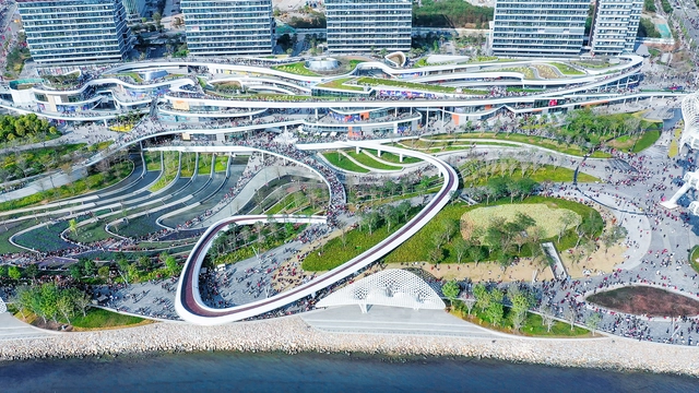 深圳宝安欢乐港湾东岸 / Laguarda.Low Architects - 图纸, 城市 & 土地利用规划