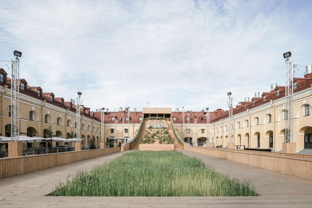 The Nikolsky Rows Public Space / KATARSIS ab - Exterior Photography, Market, Facade
