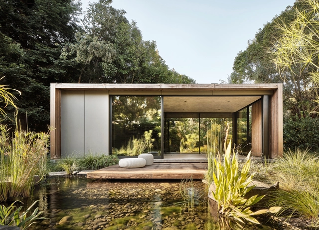 Pabellones Atherton / Feldman Architecture - Fotografía exterior, Ampliación