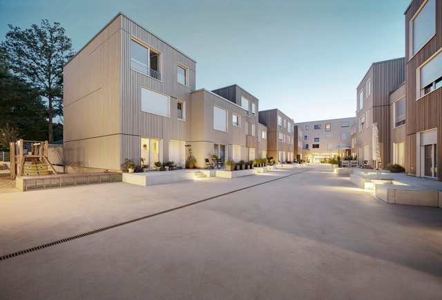 本地建造、本地享有，Kirchheim住宅区/ UTA Architekten und Stadtplaner - 建筑图, 独立住宅