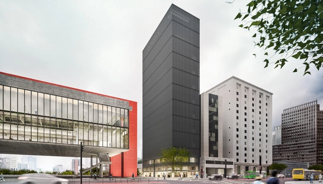 MASP terá anexo de 14 andares na Av. Paulista projetado pela Metro Arquitetos - Imagem de Destaque