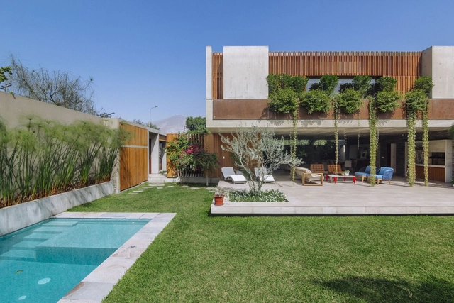 Casa axé / Gonzalez Moix Arquitectura - Fotografía exterior, Casas, Jardín, Fachada