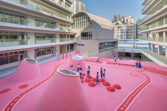 深圳福田新沙小学 / 一十一建筑 - 建筑图, 小学及初中