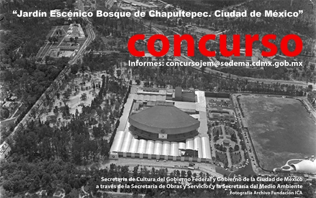 Concurso para Proyecto de Jardín Escénico, Bosque de Chapultepec Ciudad de México - Imagen Principal
