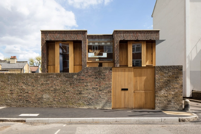 Southwark 砖住宅 / Satish Jassal Architects - 建筑图, 独立住宅, 门