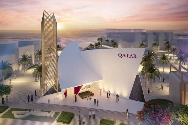 Santiago Calatrava divulga projeto para o Pavilhão do Qatar na Expo 2020 Dubai - Imagem de Destaque