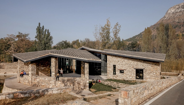 等闲谷艺术粮仓乡村音乐厅 / VDA - 建筑图, 音乐厅