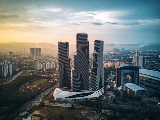 Arté MK超高层住宅酒店综合体 / SPARK - 建筑图, 购物中心