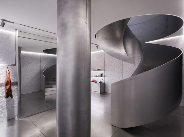 Tienda MKR en Sevilla / Guillermo Vázquez Consuegra - Fotografía interior, Interiores Comerciales, Baño