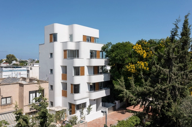 什瓦特街42号公寓 / Yaniv Pardo Architects - 建筑图, 公寓, 表皮