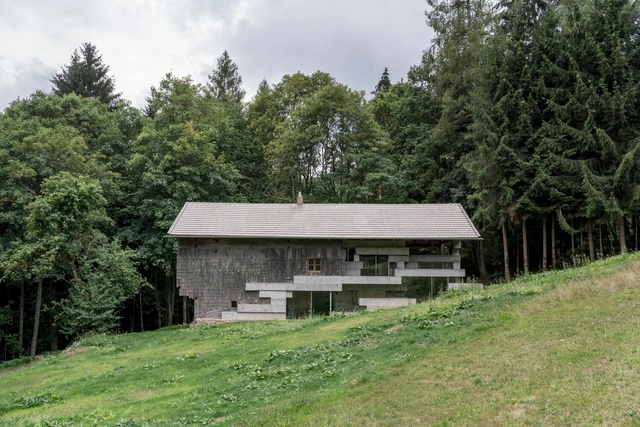 沉思之家 / peter haimerl.architektur - 建筑图, 修复项目
