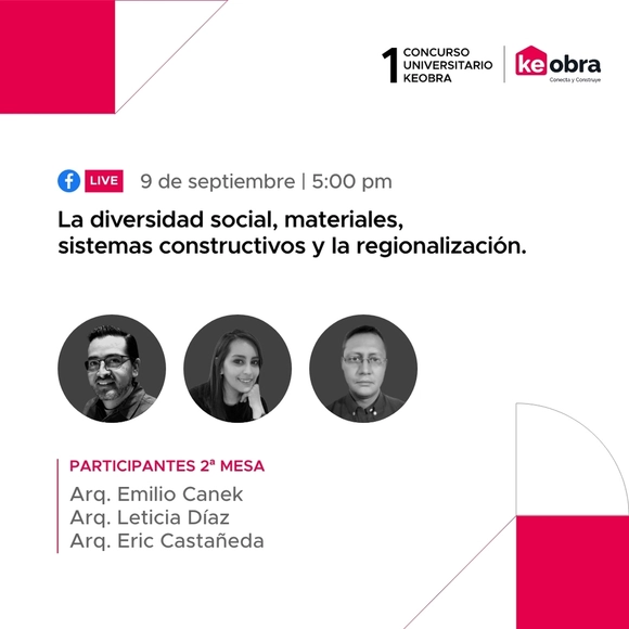 Mesa redonda #2: "La diversidad social, materiales, sistemas constructivos y la regionalización" - Imagen Principal