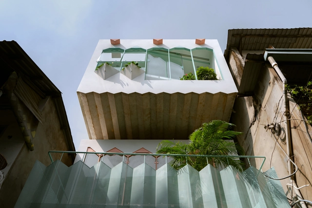 Residencia Nhà LỒNG HẺM / AD+studio - Fotografía exterior, Interiores De Casas