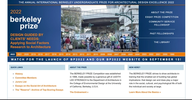 International Berkeley Undergraduate Prize / Berkeley Prize - Featured Image