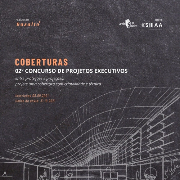 2º Concurso de Detalhes Executivos: Coberturas - Inscrições Abertas - Imagem de Destaque