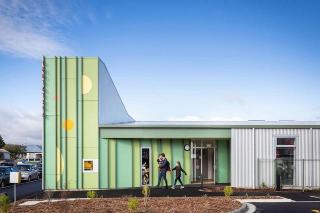 Footstep Pre-school / Parsonson Architects - Exterior Photography, Kindergarten, Door, Facade