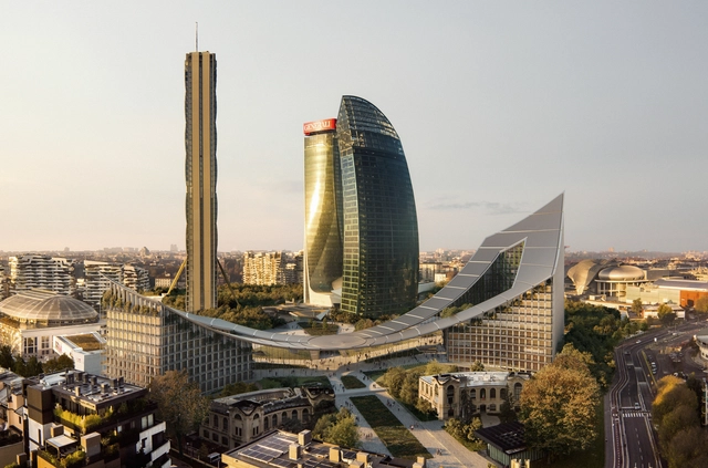 Projeto CityWave de requalificação urbana do BIG em Milão começa a ser construído - Imagem de Destaque
