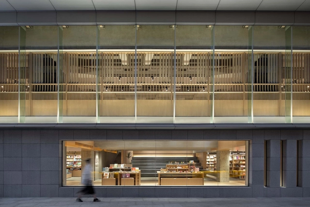 唐宁书店四海城店 / 立品设计 - 室内图, 零售室内设计, 厨房, 表皮