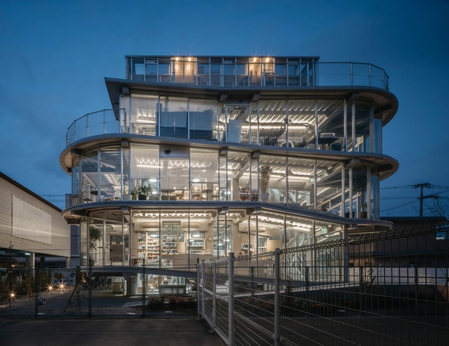 藤田咖啡店 / 森下建築総研 - 建筑图, 咖啡馆, 表皮