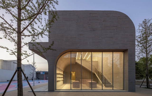 秦厂村社区中心党建综合体 / Studio 10 - 建筑图, 社区中心, 表皮