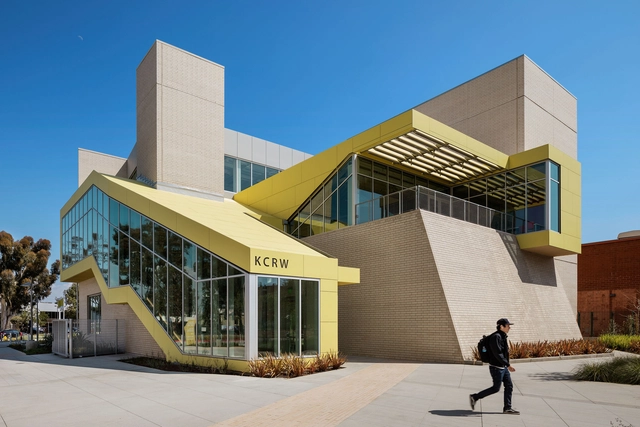 The Santa Monica College Center for Media and Design / Clive Wilkinson Architects - Exterior Photography, Offices, Facade