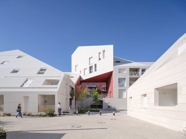 Edificio de departamentos Ilot Queyries / MVRDV - Fotografía exterior, Residencial, Fachada