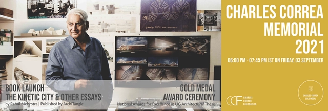 Charles Correa Memorial Event 2021 - Featured Image