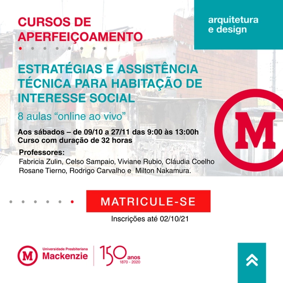 Curso: "Estratégias e Assistência Técnica para Habitação de Interesse Social" - Imagem de Destaque