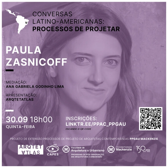 2º encontro | Conversas Latino-americanas: processos de projetar com a arq. Paula Zasnicoff - Imagem de Destaque